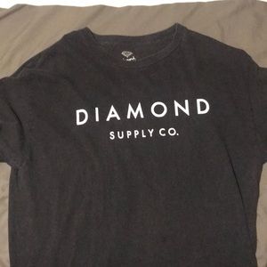 Diamond supply co. Black T-shirt